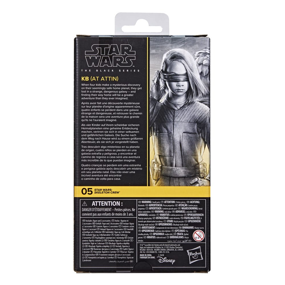 Star Wars: Skeleton Crew Black Series Action Figuur KB (At Attin) 15 cm
