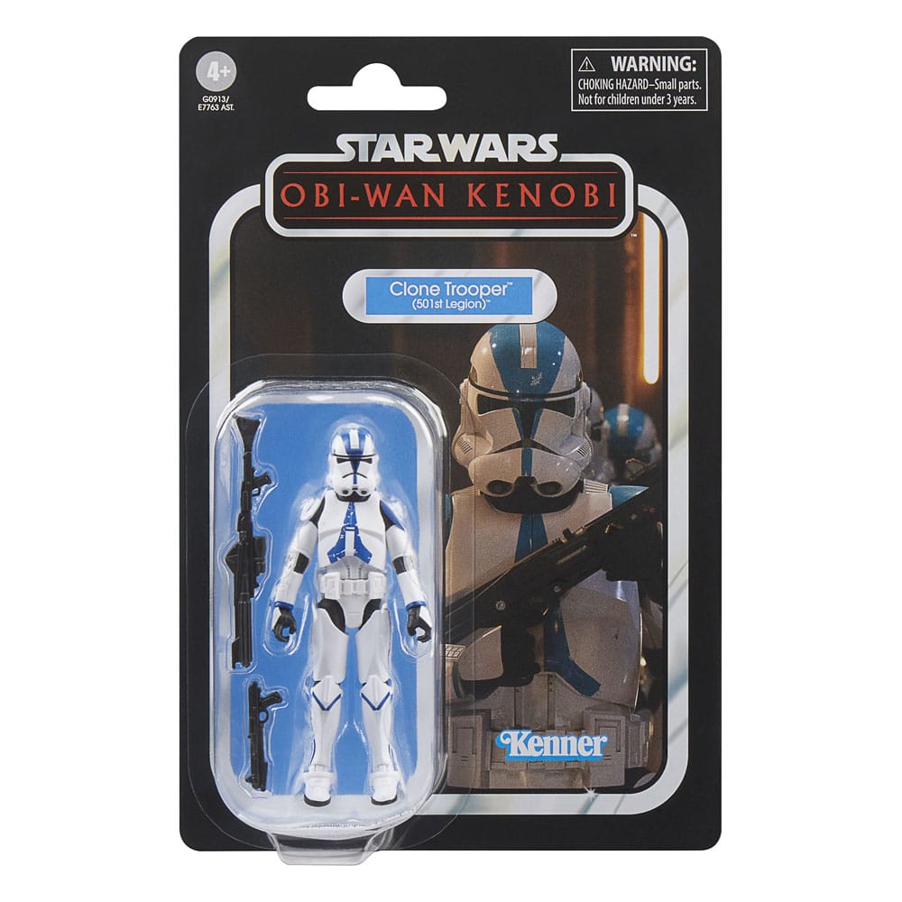 Star Wars: Obi-Wan Kenobi Vintage Collection Action Figuur Clone Trooper (501st Legion) 10 cm