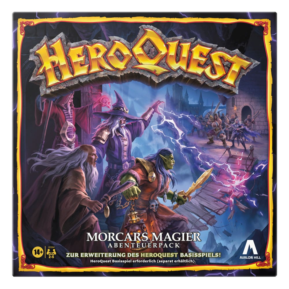 HeroQuest bordspeluitbreiding Morcars Magier Quest Pack *Duitse versie*
