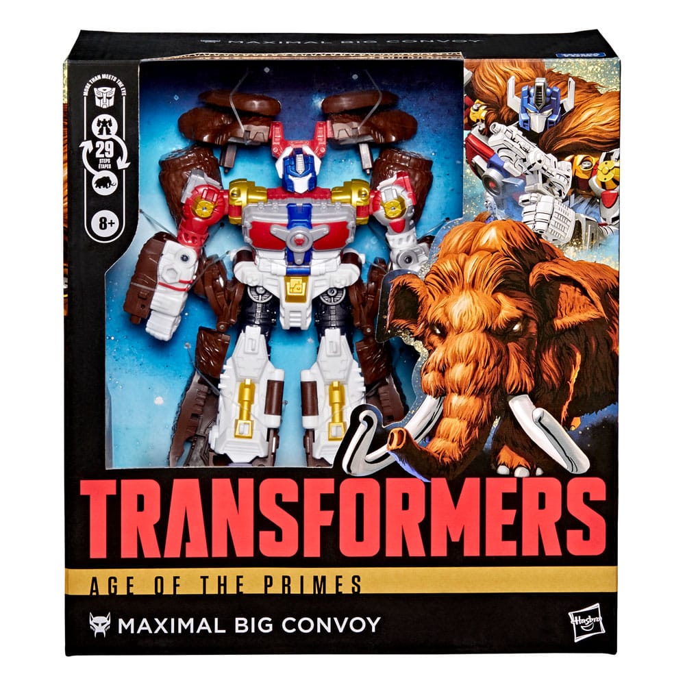 Transformers Age of the Primes Leader Class Actiefiguur Maximal Big Convoy 19 cm