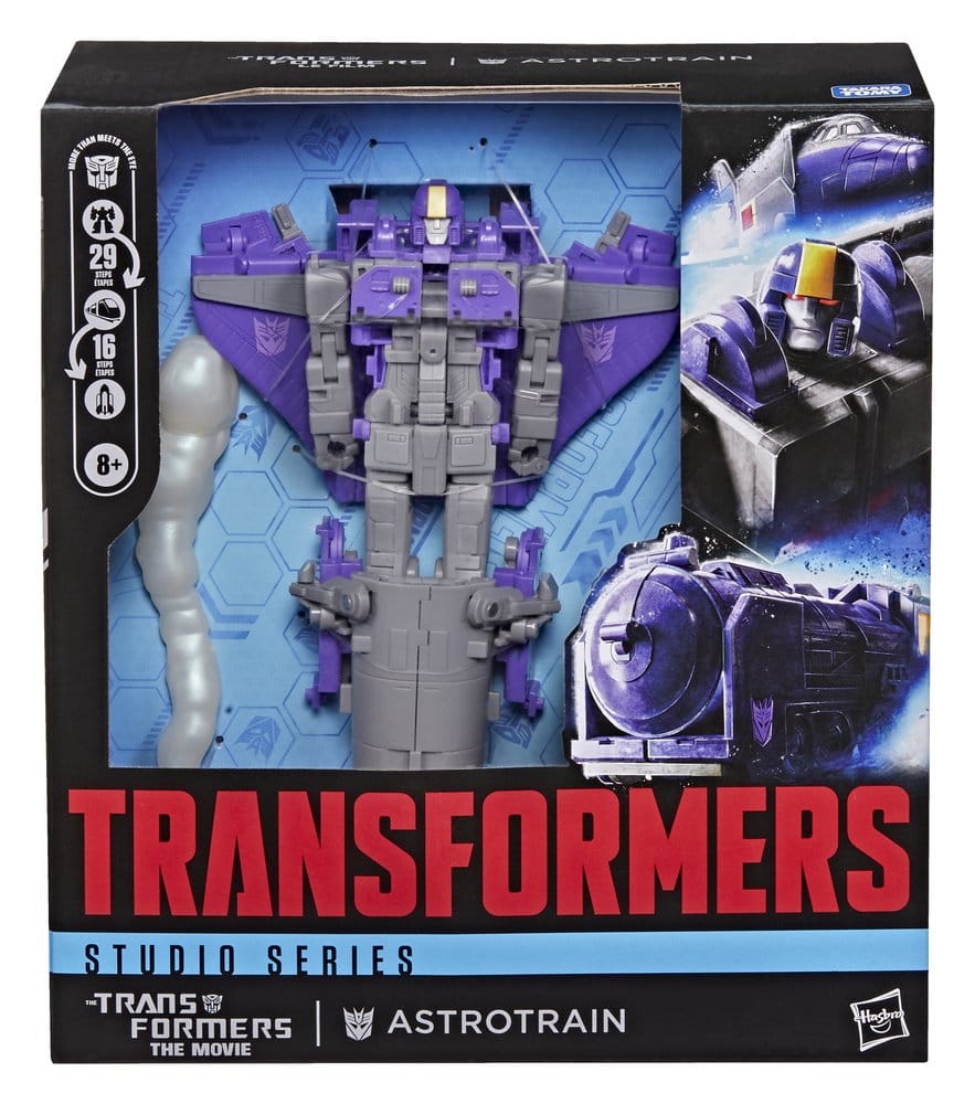 The Transformers: The Movie Studio Series Leader Class-actiefiguur Astrotrain 17 cm