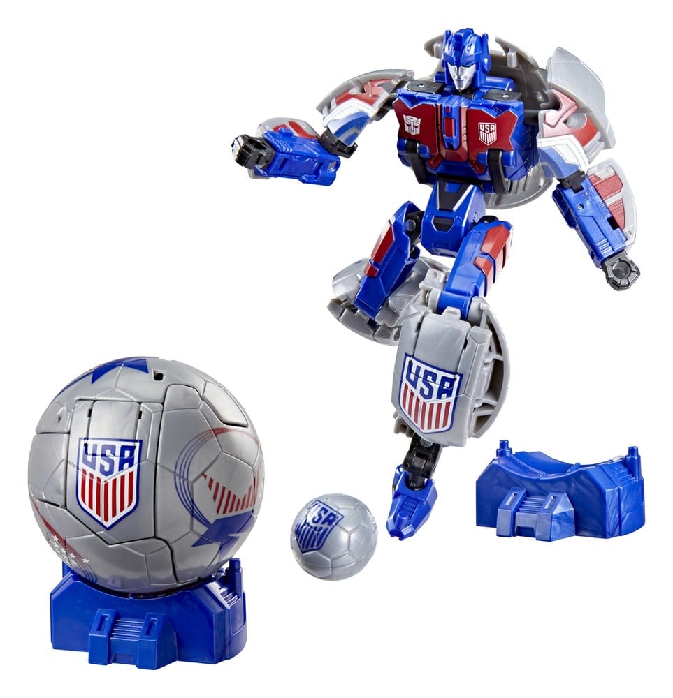 Transformers x US Soccer Federation-actiefiguur Breakaway 14 cm