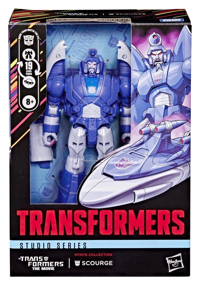 The Transformers: The Movie Studio Series Voyager Class-actiefiguur MTMTE-collectie: Scourge 17 cm