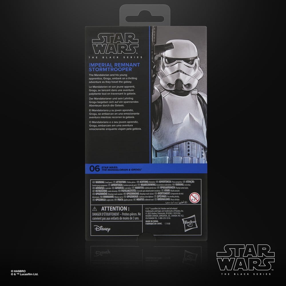 Star Wars: The Mandalorian & Grogu Black Series actiefiguur Imperial Remnant Stormtrooper 15 cm