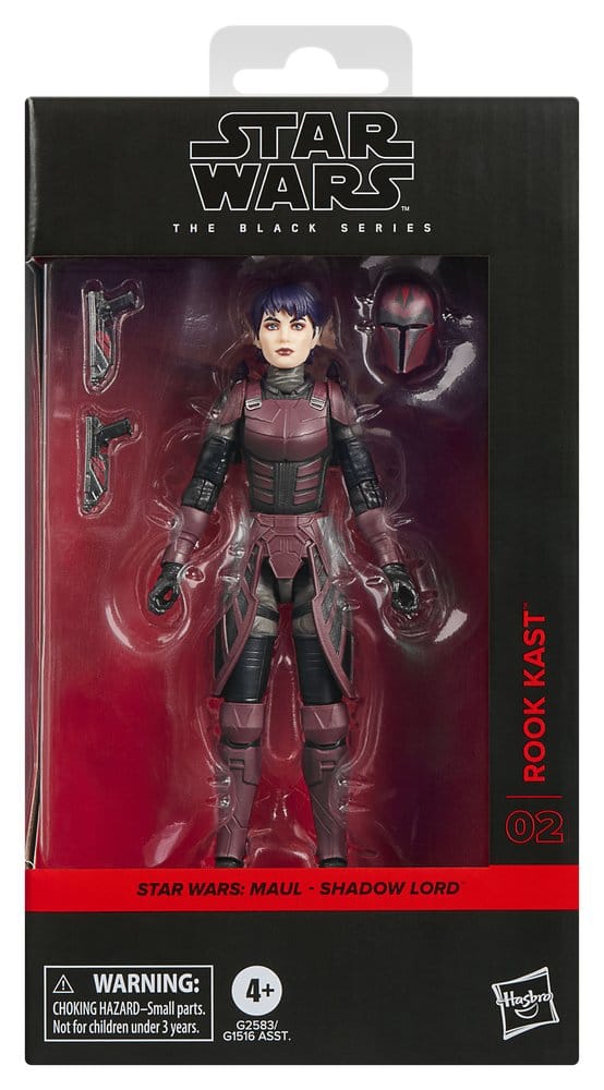 Star Wars: Maul - Shadow Lord Black Series Actiefiguur Rook Kast 15 cm