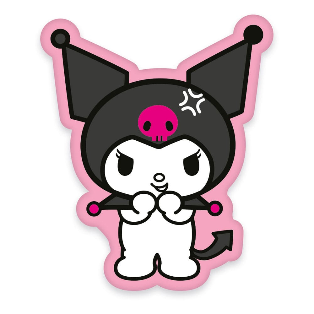 Sanrio Pillow Kuromi glimlachend 36 cm