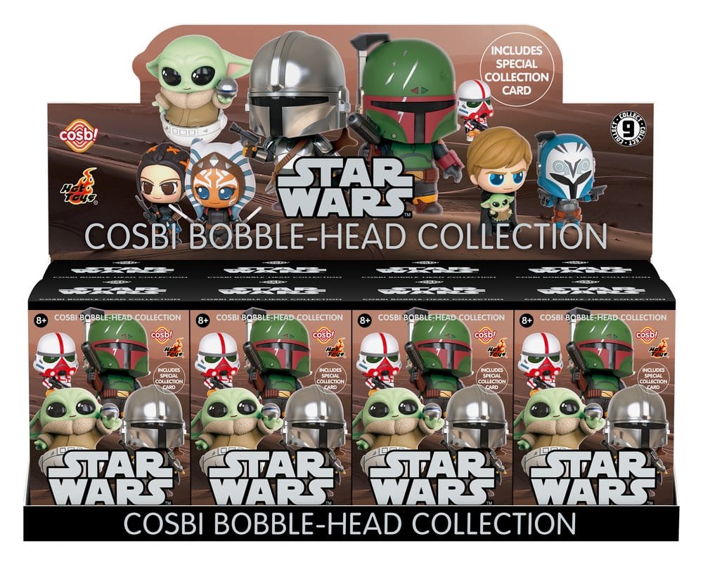 Star Wars Cosbi Minifiguren Serie 1 8 cm Blind Box-display (8)