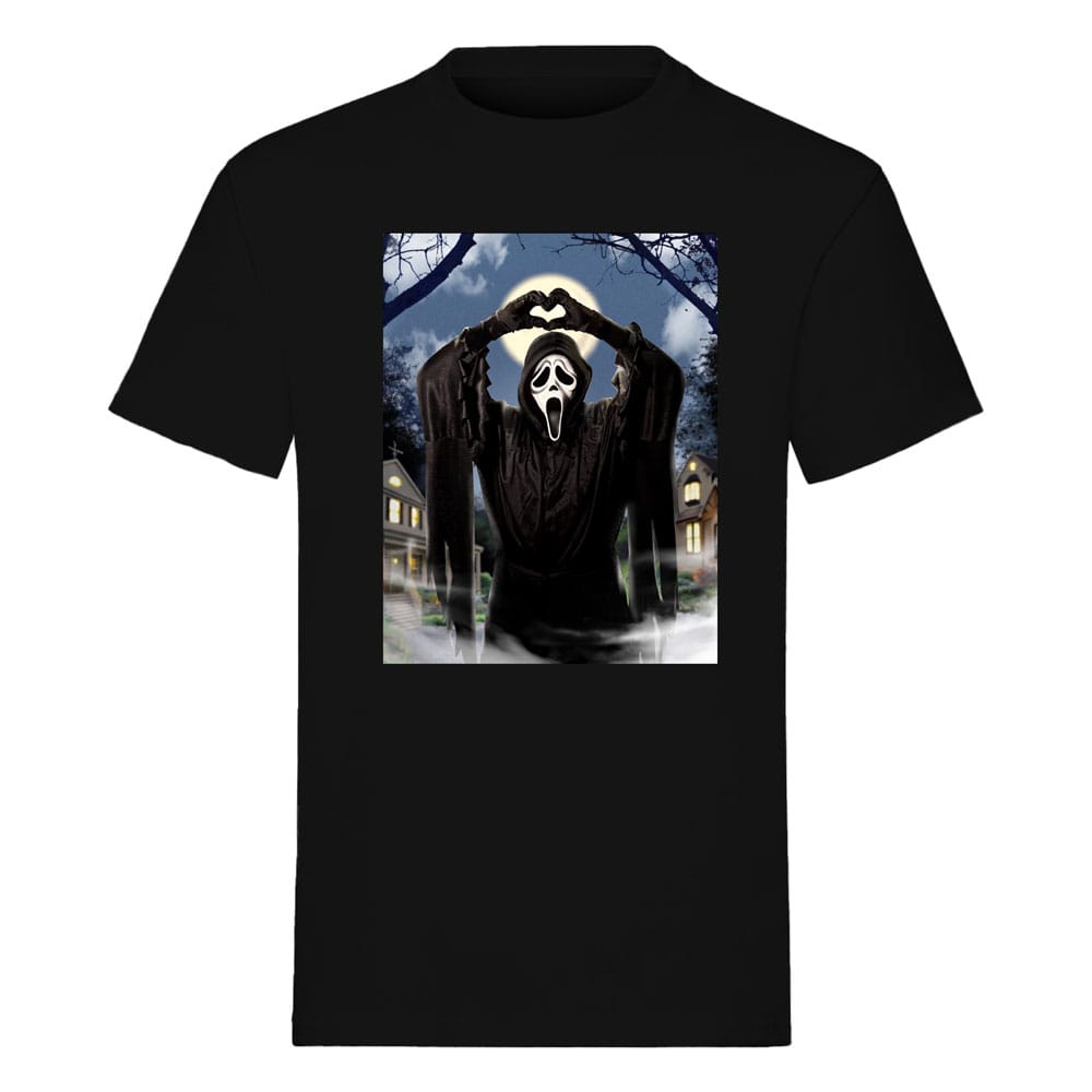 Schreeuw T-shirt Ghost Face Hearts