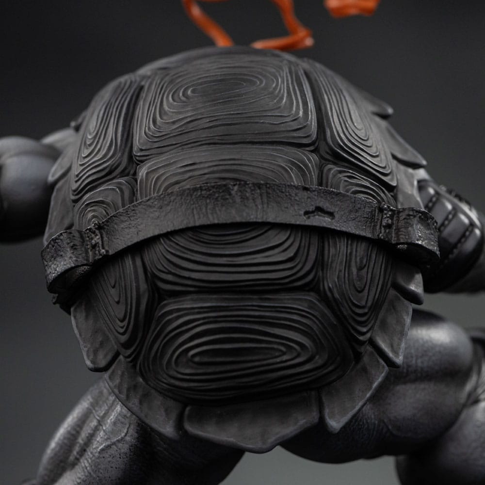 Teenage Mutant Ninja Turtles Art Scale Statue 1/10 Michelangelo Zwart-witte variant 26 cm heo exclusief
