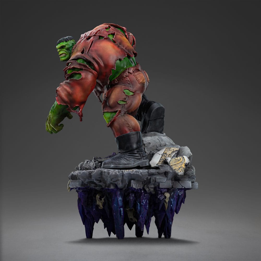 Marvel BDS Art Scale Standbeeld 1/10 Infinity Gauntlet Hulk Deluxe Diorama 32 cm
