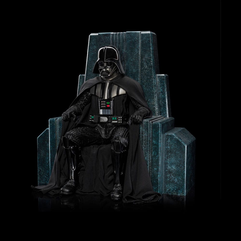 Star Wars Art Scale Standbeeld 1/10 Darth Vader op Troon 18 cm