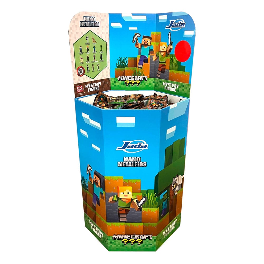 Minecraft Nano Metalfigs gegoten minifiguur 4 cm assortiment (144)