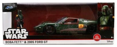 Star Wars gegoten model 1:24 Boba Fett 2005 Ford GT