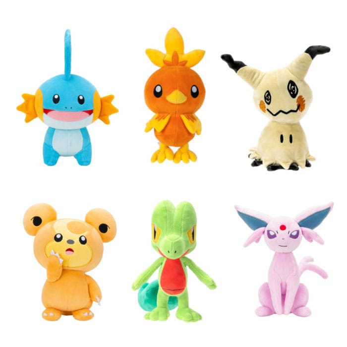 Pokémon Pluche Figuur Versie 22 20 cm Assortiment (6)