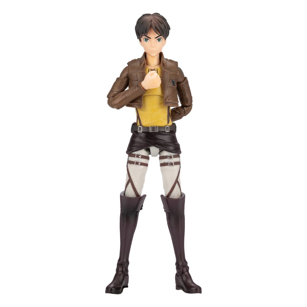 Aanval op Titan Total Anime Action -figuur Eren Jaeger 17 cm
