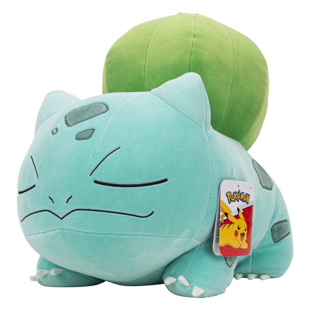 Pokémon pluche figuur slapen bulbasaur 45 cm