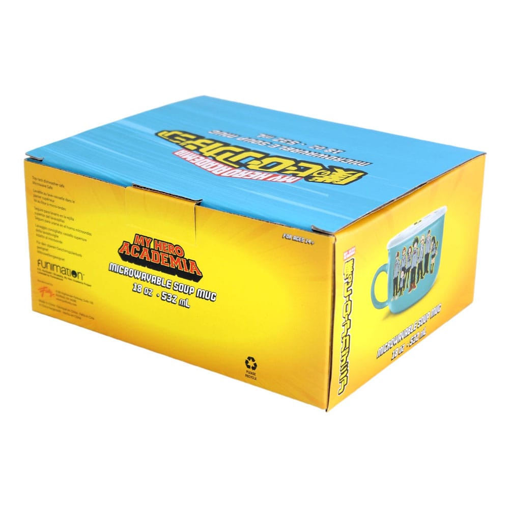 My Hero Academia Ramenkom met deksel en handvat UA 532 ml