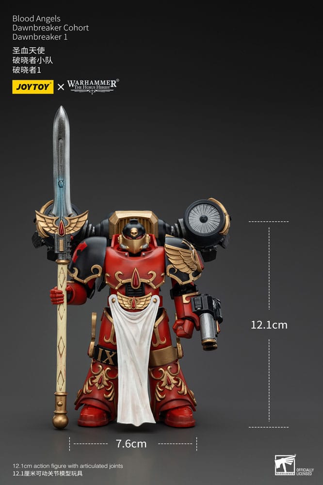 Warhammer the Horus Heresy -actie Figuur 1/18 Blood Angels Dawnbreaker Cohort Dawnbreaker 1 13 cm