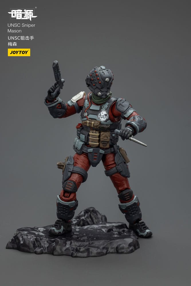 UNSC Dark Source Actiefiguur Sniper Mason 7 cm