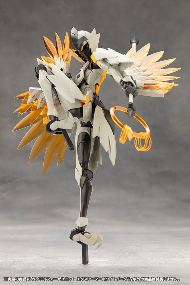 Megalomaria Unlimited Universe Model Kit Accesaury Set Metamorfose Unit Exarmor White Eagle