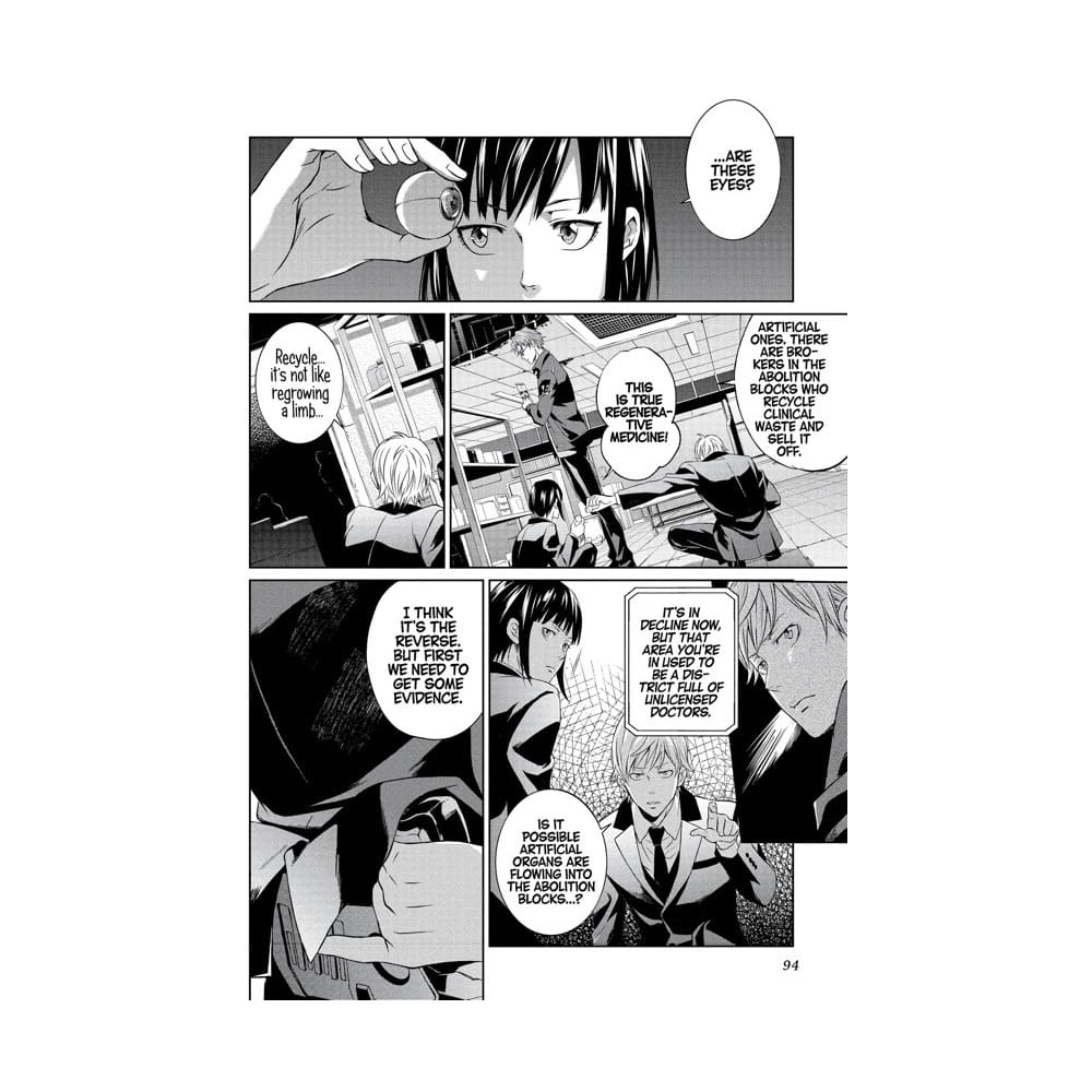Psycho-pass: inspecteur Shinya Kogami Manga Volume 2