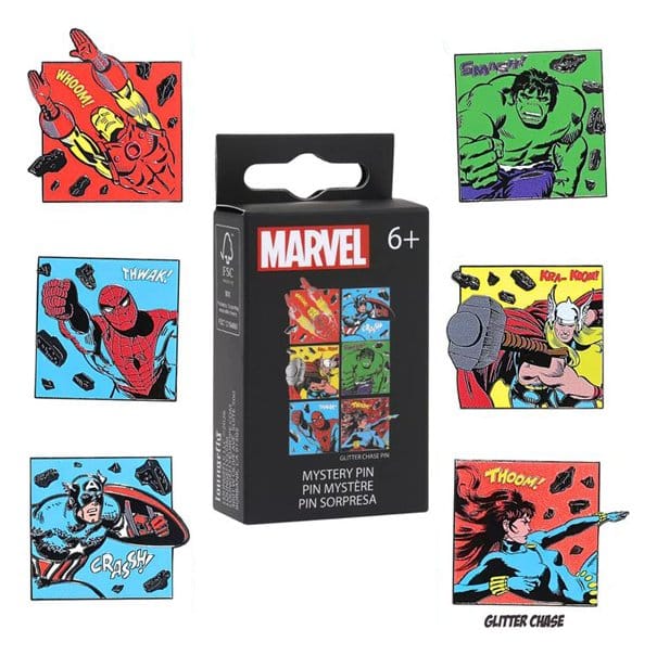Marvel by Loungefly Emaille Pins Klassieke Avengers Blind Display (12)