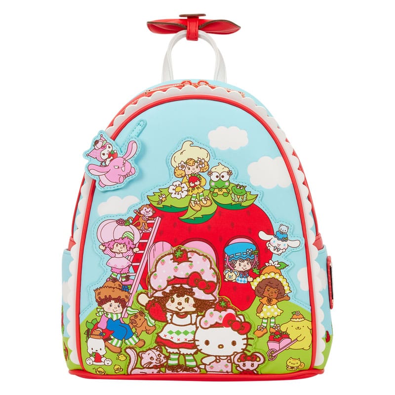Sanrio door LoungeFly Mini Backpack Strawberry Shortcake