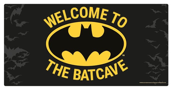 Batman Metalen Bord Welkom in de Batcave 60x30 cm