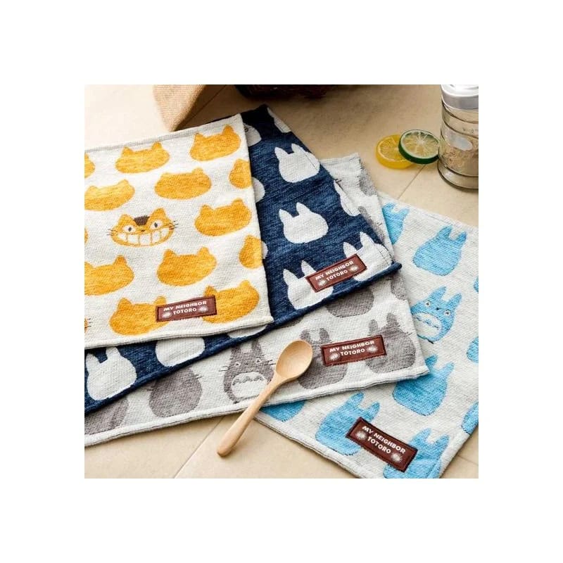 Mijn buurman totoro stoffen lunch Napkin Medium Totoro Shilouette