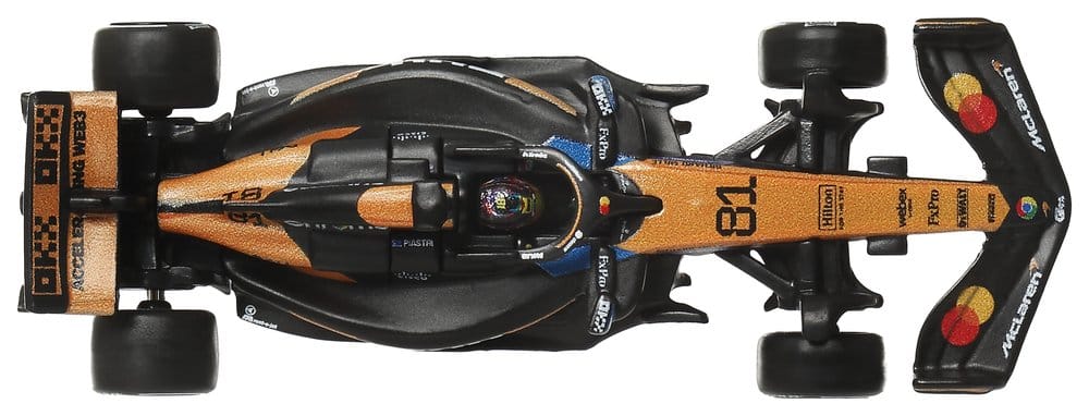 Formule 1 Hot Wheels Premium gegoten voertuig 1:64 Team McLaren: coureur 1