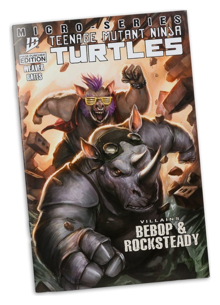Teenage Mutant Ninja Turtles Page Punchers Actiefiguur Bebop 16 cm