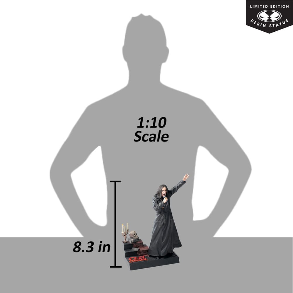 Ozzy Osbourne Music Maniacs 1/10 Beeld Ozzy Osbourne 21 cm