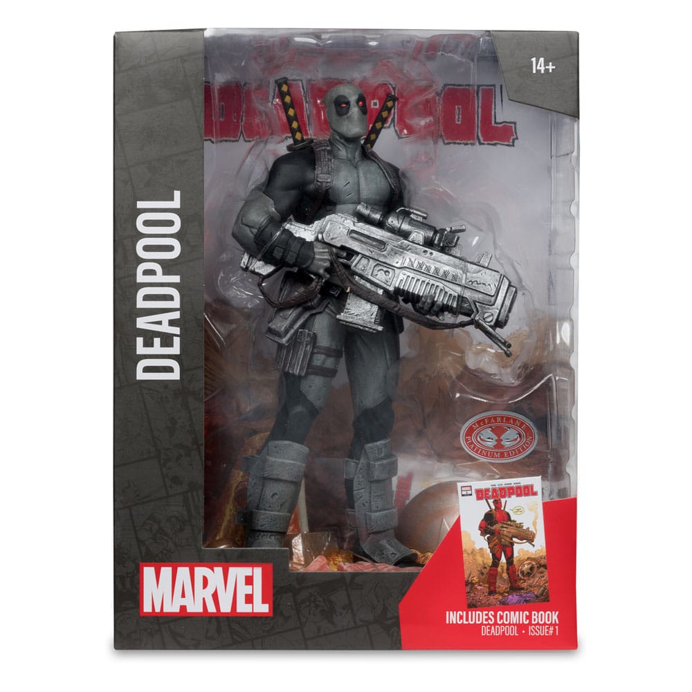 Marvel Collection PVC -standbeeld 1/6 Deadpool (Deadpool #1) (Gray Suit Chase) 27 cm