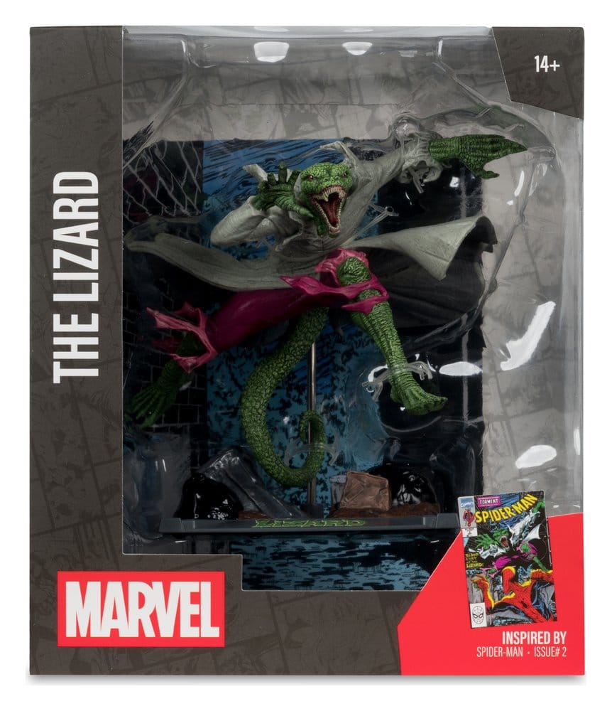 Marvel Collection PVC Beeld 1/10 De Hagedis (Spider-Man #2) 15 cm
