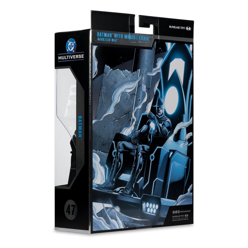 DC Multiverse McFarlane Collector Edition-actiefiguur #47 Batman & Mobius-stoel (Darkseid War) 18 cm