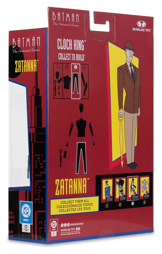 Batman: The Animated Series DC Direct Build-A actiefiguren Wave 7 Zatanna 15 cm