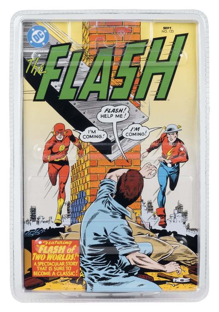DC Direct Page Punchers Actiefiguur The Flash Jay Garrick (The Flash #123) (Red Platinum Edition) 18 cm