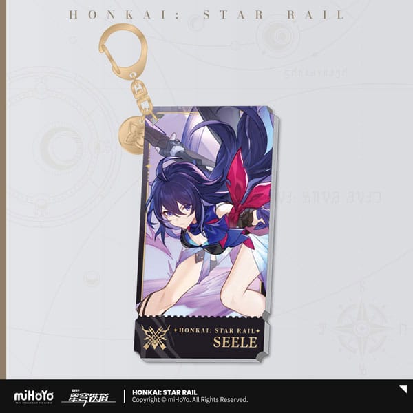 Honkai: Star Rail -personage Acryl Keychain Seele 9 cm