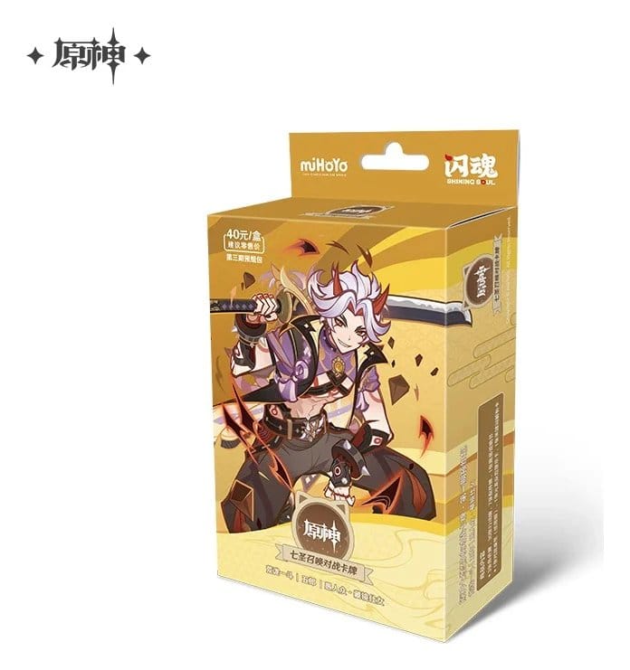 Genshin Impact Trading Card Game Series 03 Pre-Build Starter Deck 03 Arataki Itto *Chinese versie*