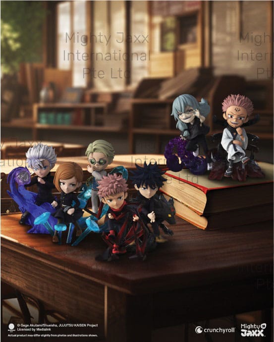 Jujutsu Kaisen: Kwistal Fwendz - Battle Ready Series 4 inch Vinyl Figuur Blind Box Assortment (6)