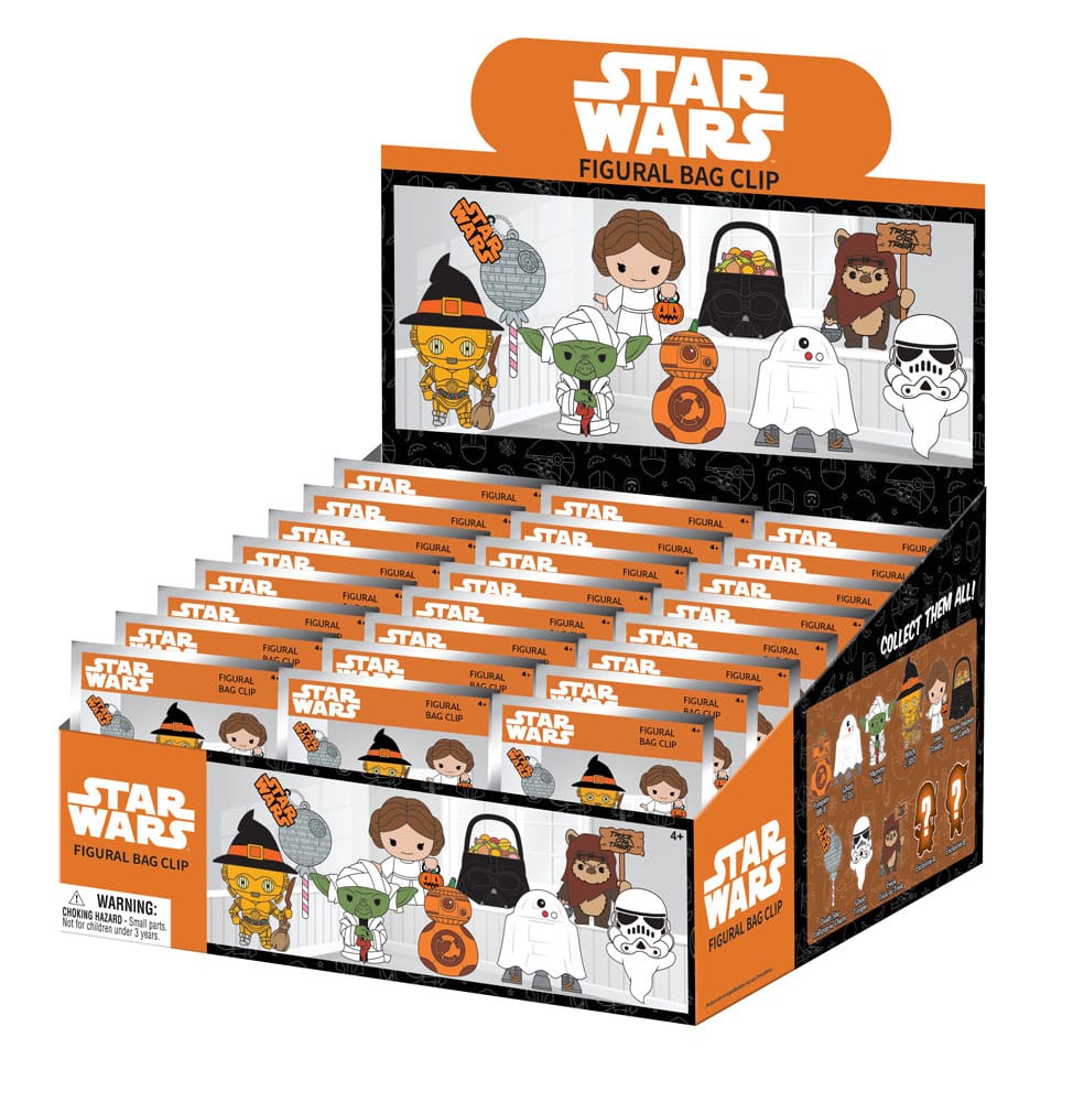 Star Wars 3D PVC-tasclips Halloween-display (24)