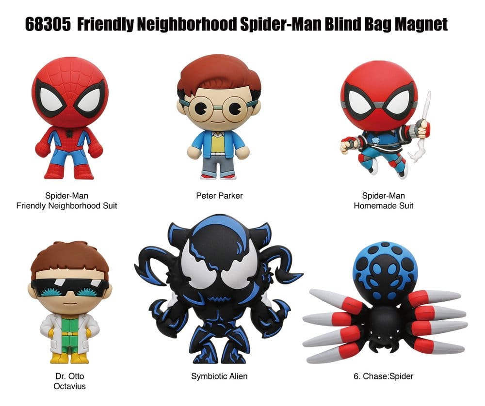 Spider-Man Magneten blindpakket Display (12)