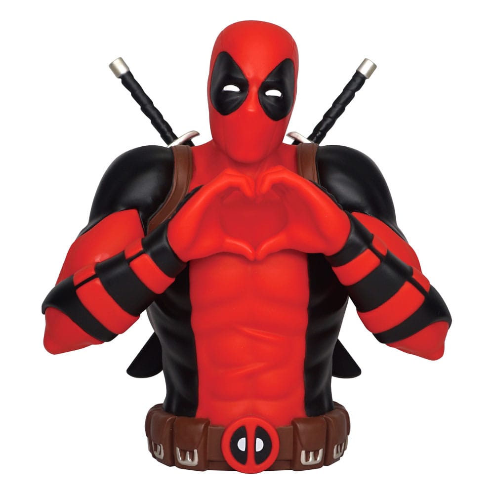 Deadpool klassieke muntbank Deadpool buste