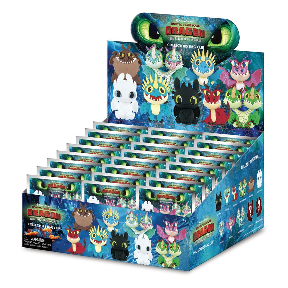 Hoe u uw Dragon 3D PVC Bag Clips Series 1 -display kunt trainen (24)