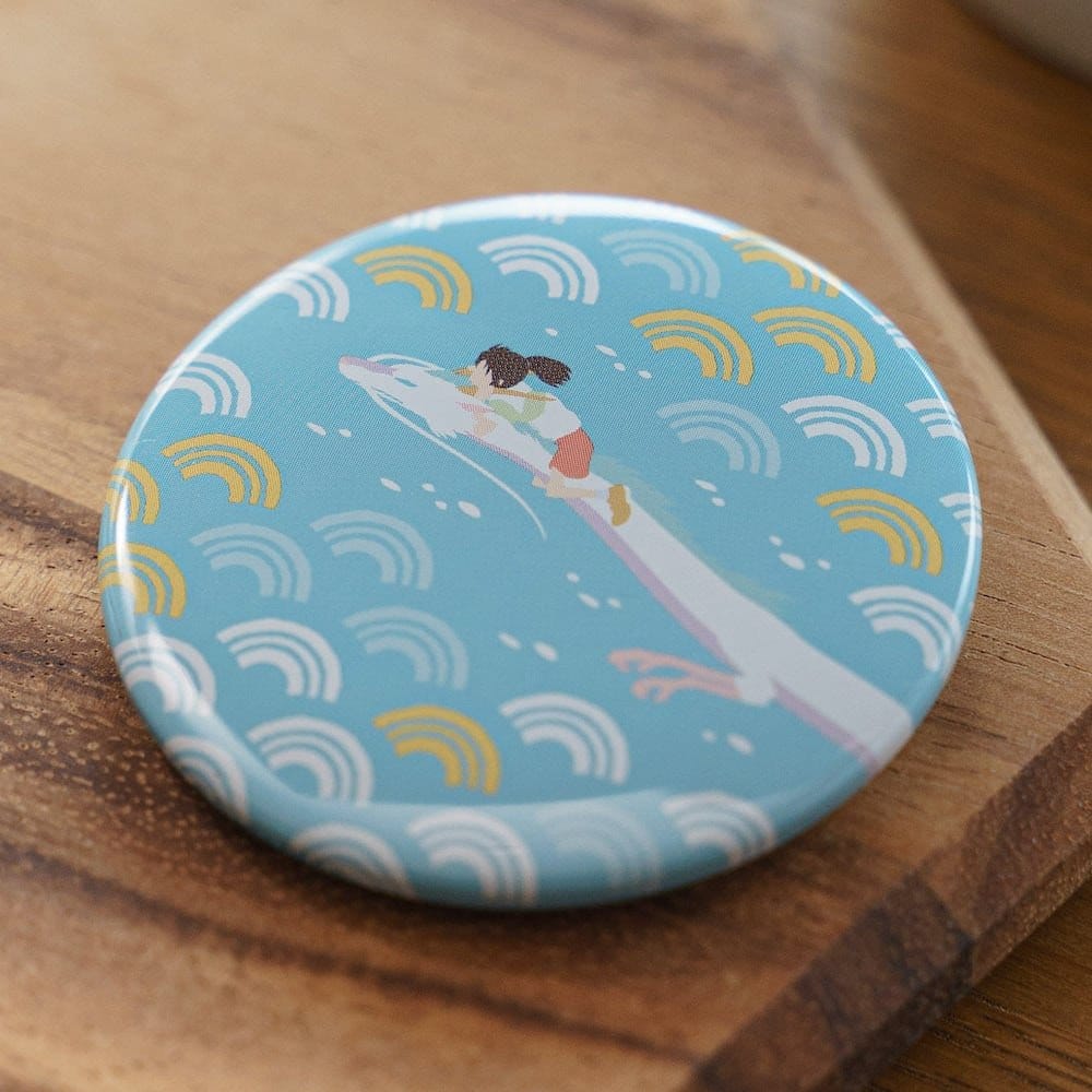 Spirited Away Pin Chihiro & Haku draak 5 cm