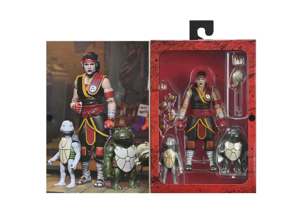 Teenage Mutant Ninja Turtles: The Last Ronin Actiefiguur Ultimate Casey Marie met Baby Odyn & Uno 17 cm