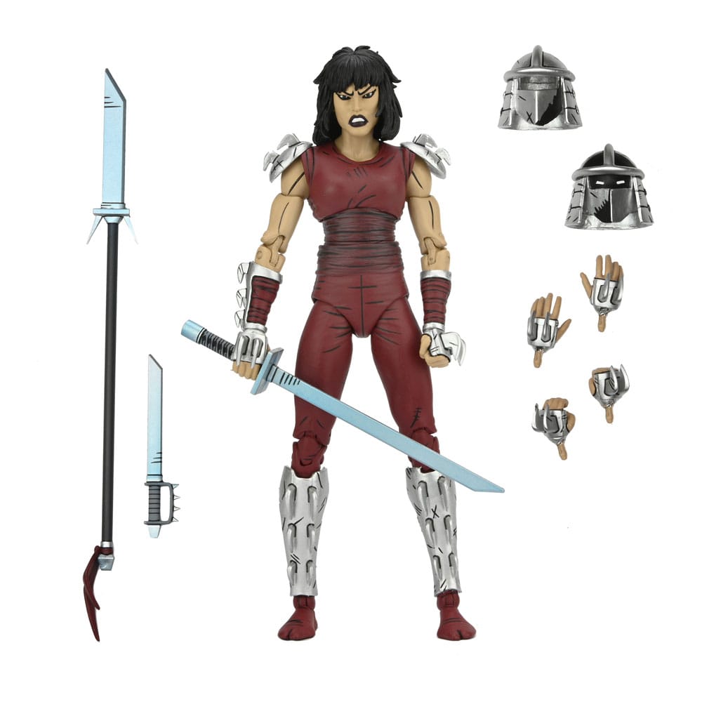 Teenage Mutant Ninja Turtles (Mirage Comics) Actiefiguur Karai (City at War) 18 cm