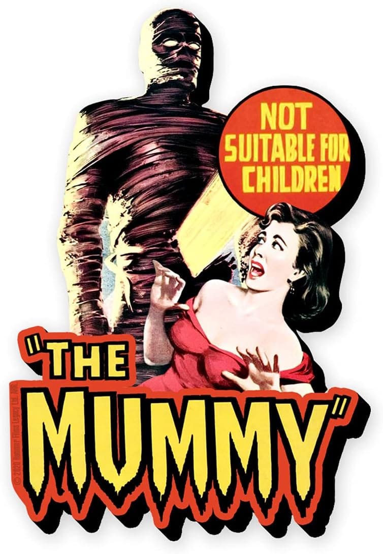 Hammer Horror: De Mummie Funky Chunky Magneet