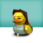 Tomb Raider Tubbz Mini PVC Figuur Lara Croft 5 cm