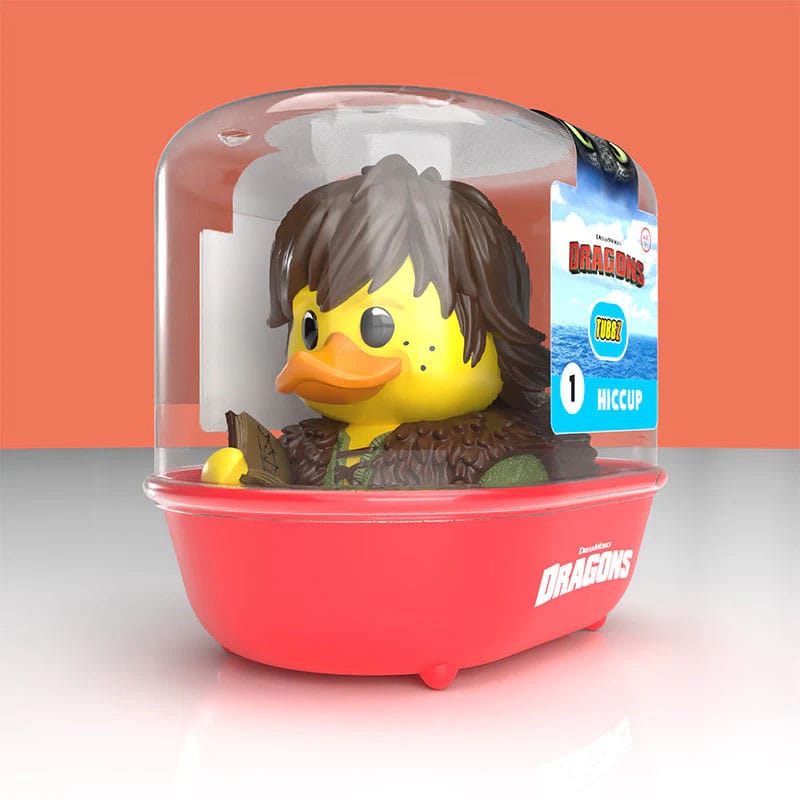 Hoe u uw Dragon Tubbz PVC -figuur hik Hiccup Haddock III 1e editie 10 cm traint
